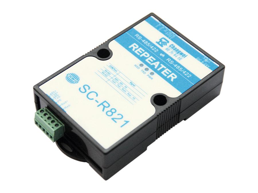 SC-R821 全隔離 RS485/422 總線延長 信號中繼放大串口轉(zhuǎn)換器