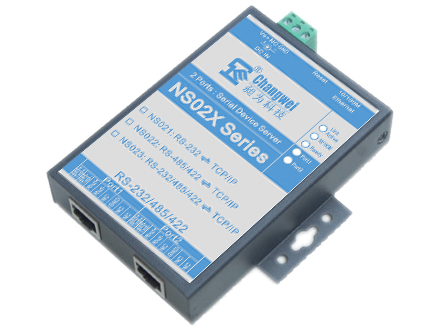 NS023二串口服務器 RS232/485/422轉(zhuǎn)網(wǎng)絡 10/100M RS232/485轉(zhuǎn)TCP/IP 串口轉(zhuǎn)以太網(wǎng)絡
