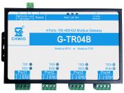 G-TR04B工業(yè)級四口RS485/422串口Modbus網(wǎng)關(guān) Modbus RTU和Modbus TCP協(xié)議轉(zhuǎn)換器串口服務(wù)器